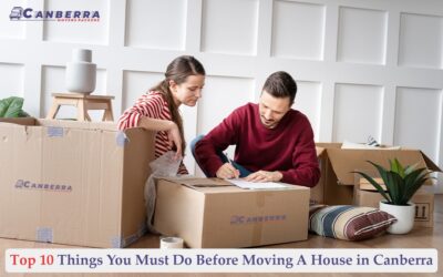 Home Top 10 Things You Must Do Before Moving House in Canberra